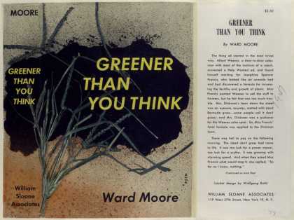 Dust Jackets - Greener than you think, b