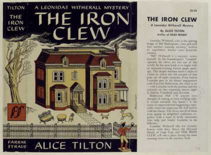 Dust Jackets - The Iron Clew, by Alice T