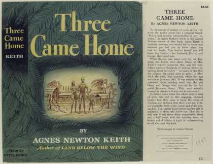 Dust Jackets - Three Came Home, by Agnes