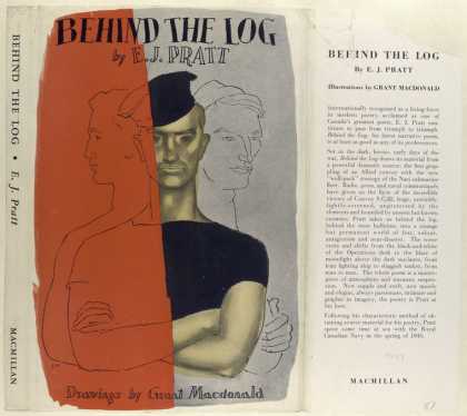 Dust Jackets - Behind the Log, by E. J.