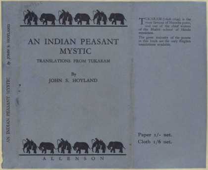 Dust Jackets - An Indian peasant mystic,