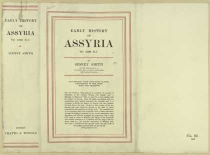 Dust Jackets - Early history of Assyria