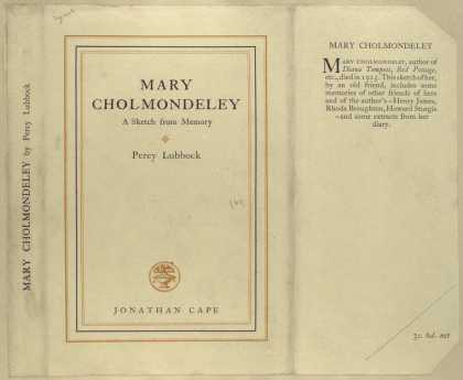 Dust Jackets - Mary Cholmondeley a sket