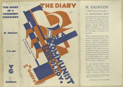 Dust Jackets - The diary of a communist