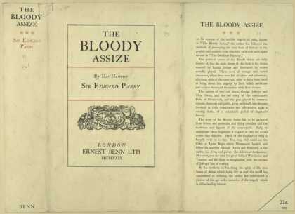 Dust Jackets - The Bloody assize.