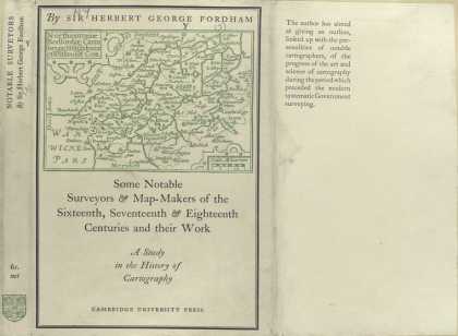 Dust Jackets - Some notable surveyors &