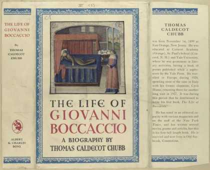 Dust Jackets - The life of Giovanni Bocc