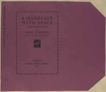 Dust Jackets - A marriage with space, an
