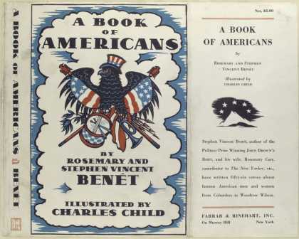 Dust Jackets - A book of Americans.