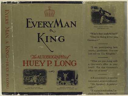Dust Jackets - Every man a king the aut