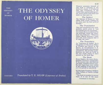 Dust Jackets - The Odyssey of Homer.