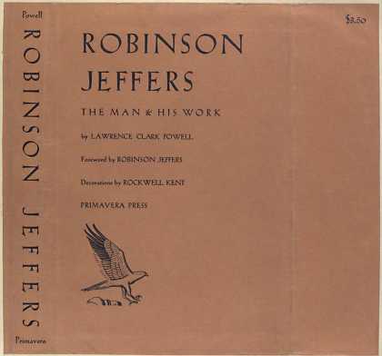 Dust Jackets - Robinson Jeffers, the man