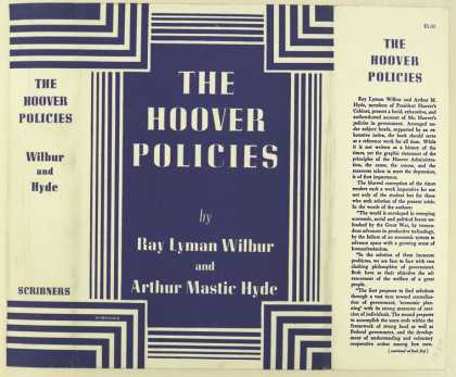 Dust Jackets - The Hoover policies / by