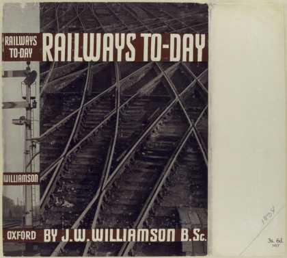 Dust Jackets - Railways to-day / by J.W.