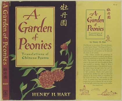 Dust Jackets - A garden of peonies / Hen