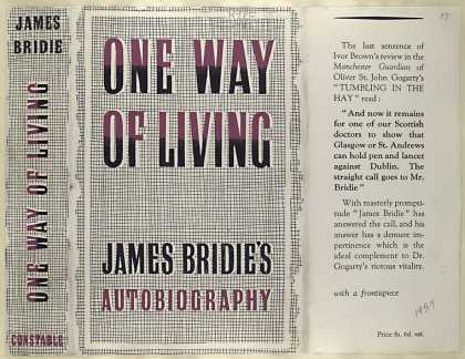 Dust Jackets - One way of living.
