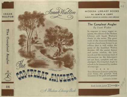 Dust Jackets - The compleat angler.