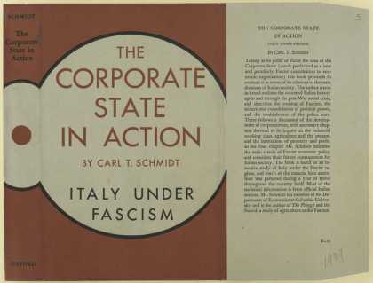 Dust Jackets - The corporate state in ac