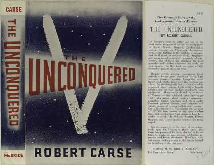 Dust Jackets - The unconquered.