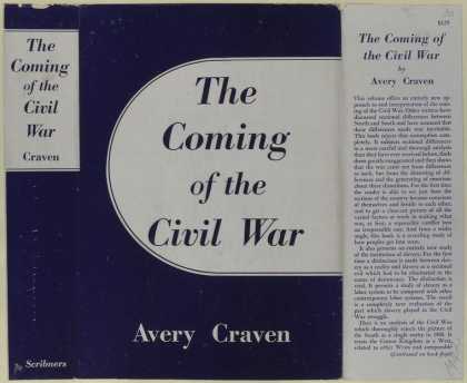 Dust Jackets - The coming of the Civil W