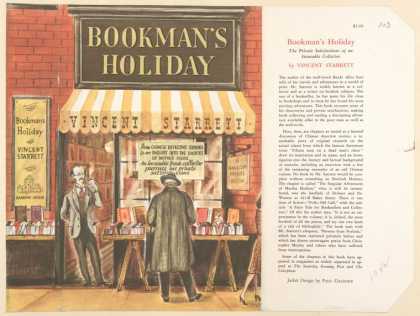 Dust Jackets - Bookman's holiday.