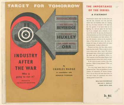 Dust Jackets - Industry after the war :