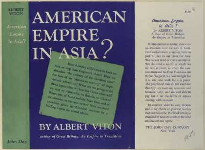 Dust Jackets - American empire in Asia?