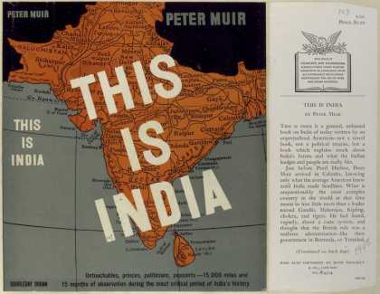 Dust Jackets - This is India.