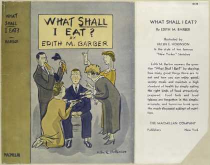Dust Jackets - What shall I eat?