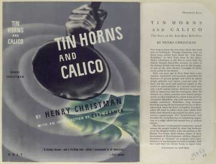 Dust Jackets - Tin horns and calico the