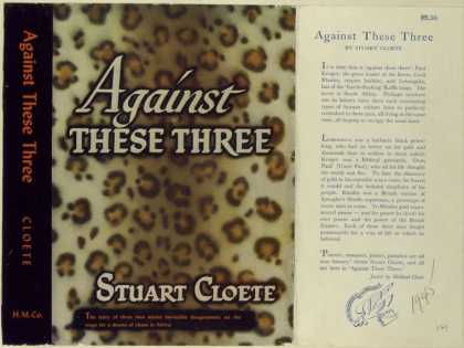 Dust Jackets - Against these three.