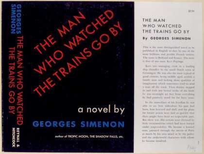 Dust Jackets - The Man who watched the T