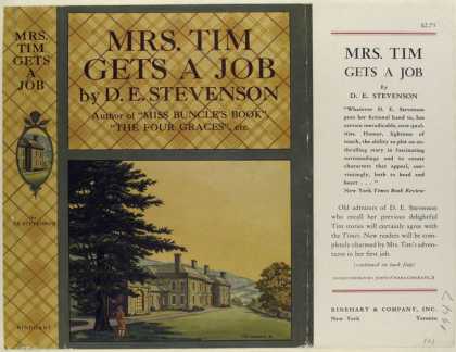 Dust Jackets - Mrs. Tim gets a Job, by D