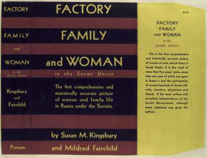 Dust Jackets - Factory, family, and woma
