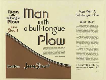 Dust Jackets - Man with a bull-tongue pl