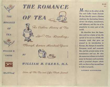 Dust Jackets - The romance of tea : ban