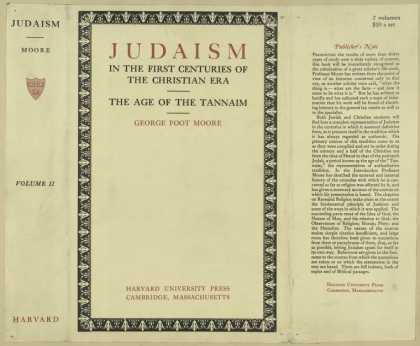 Dust Jackets - Judaism in the first cent