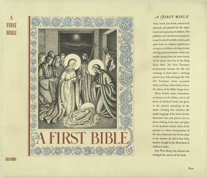 Dust Jackets - A first Bible : / illustr