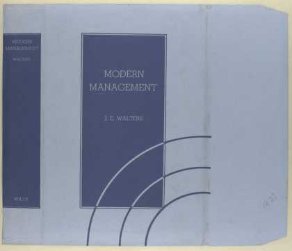 Dust Jackets - Modern management / by J.