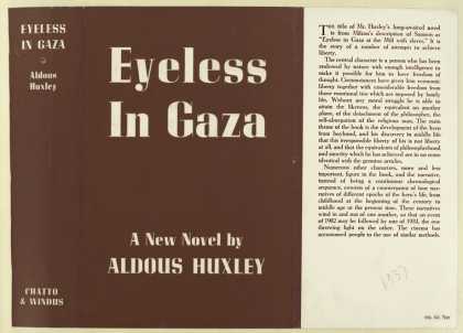 Dust Jackets - Eyeless in Gaza / Aldous
