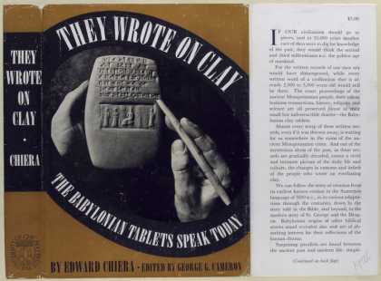 Dust Jackets - They wrote on clay : the