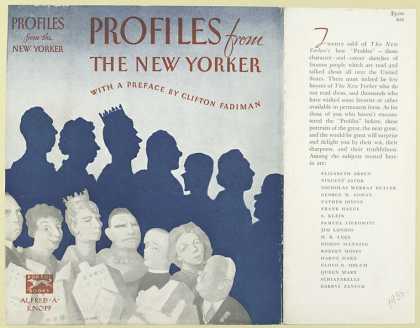 Dust Jackets - Profiles from the New Yor