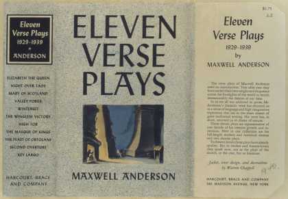 Dust Jackets - Eleven verse plays / Maxw