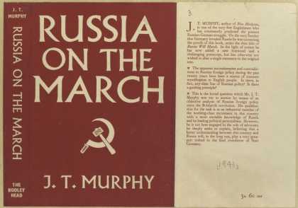 Dust Jackets - Russia on the march.