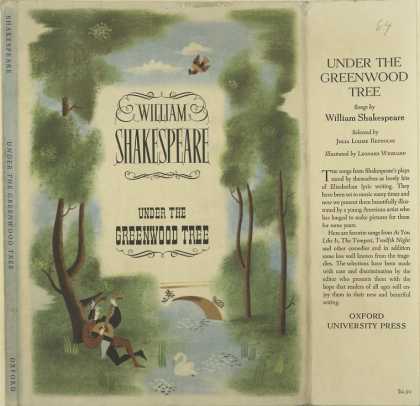 Dust Jackets - Under the greenwood tree.