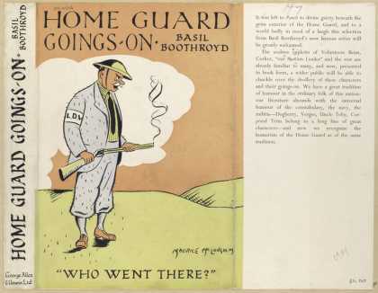 Dust Jackets - Home guard goings-on.