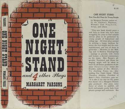 Dust Jackets - One night stand , and 4 o