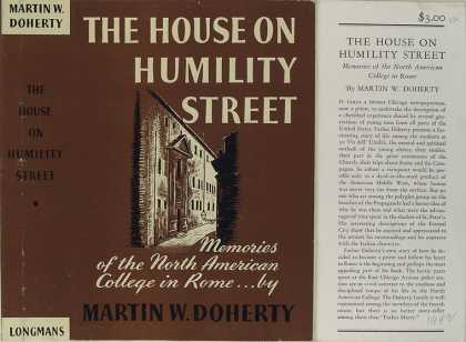 Dust Jackets - The house on Humility Str