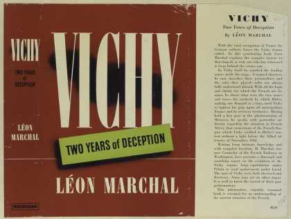 Dust Jackets - Vichy two years of decep