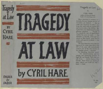 Dust Jackets - Tragedy at law.